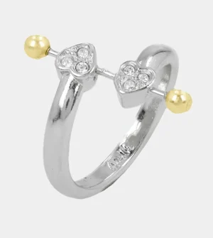 Anekke Anillo Corazones Plateado | Joyería