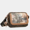 Anekke Bandolera 3 Compartimentos Shoen Brush | Bolsos De Fiesta