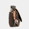 Anekke Bandolera 3 Compartimentos Shoen Brush | Bolsos De Fiesta
