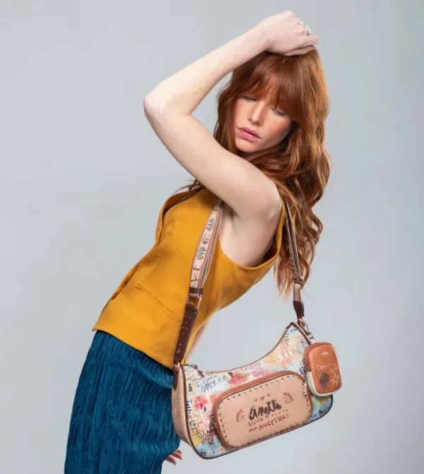 Anekke Bandolera Con Mini Cartera Tribe | Bandoleras