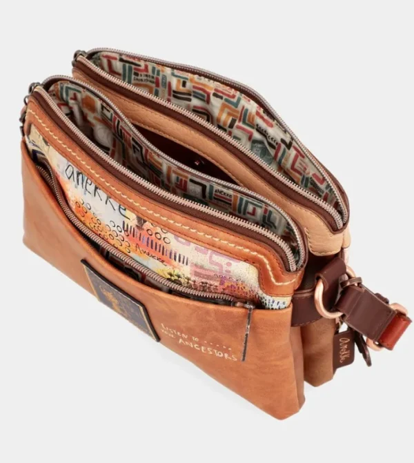 Anekke Bandolera Doble Compartimento Menire | Bandoleras