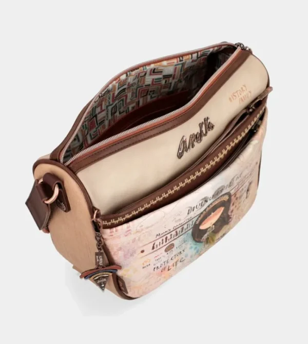 Anekke Bandolera Grande Con Bolsillos Menire | Bandoleras