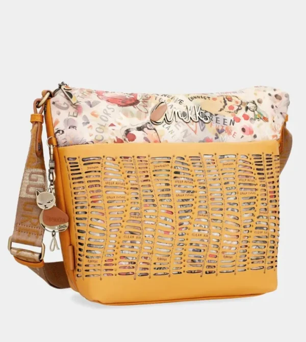 Anekke Bandolera Grande Ocre Nature Pachamama | Bandoleras