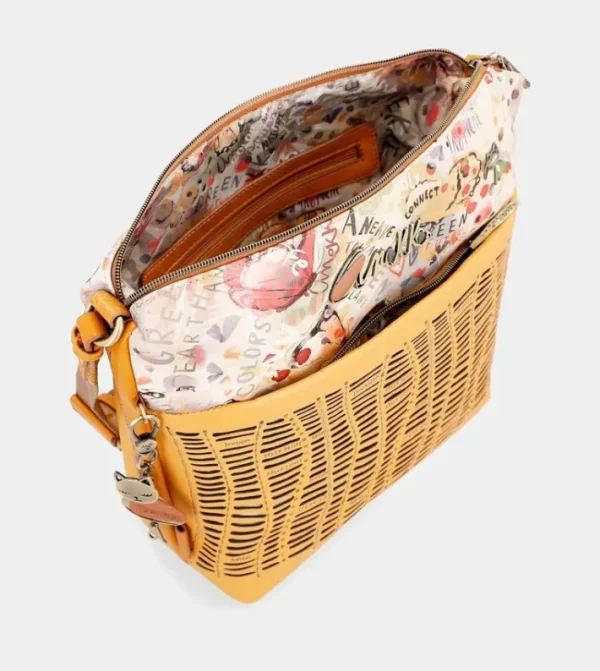 Anekke Bandolera Grande Ocre Nature Pachamama | Bandoleras