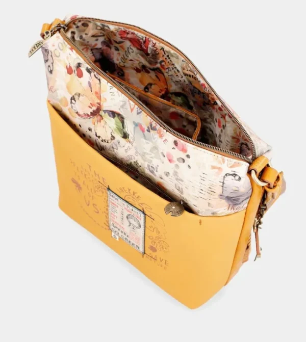 Anekke Bandolera Grande Ocre Nature Pachamama | Bandoleras