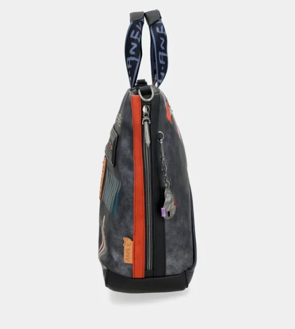 Anekke Bandolera Grande Origami | Bolsos De Mano