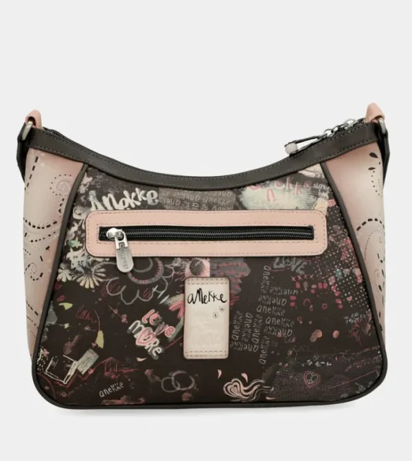 Anekke Bandolera Peace & Love Rosa | Bandoleras