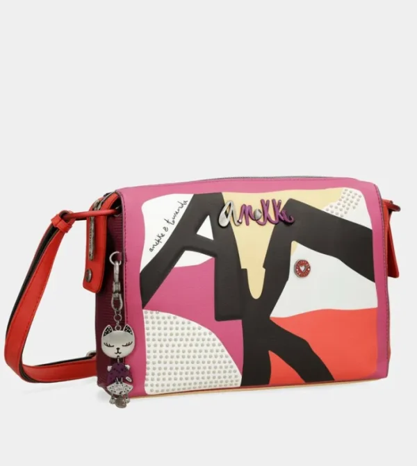 Anekke Bandolera Rectangular Fashion | Bolsos De Fiesta