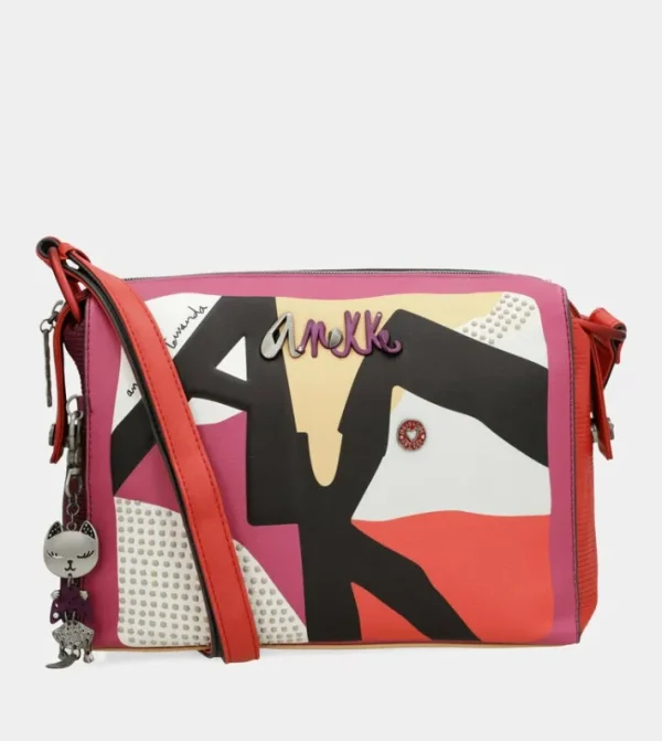 Anekke Bandolera Rectangular Fashion | Bolsos De Fiesta