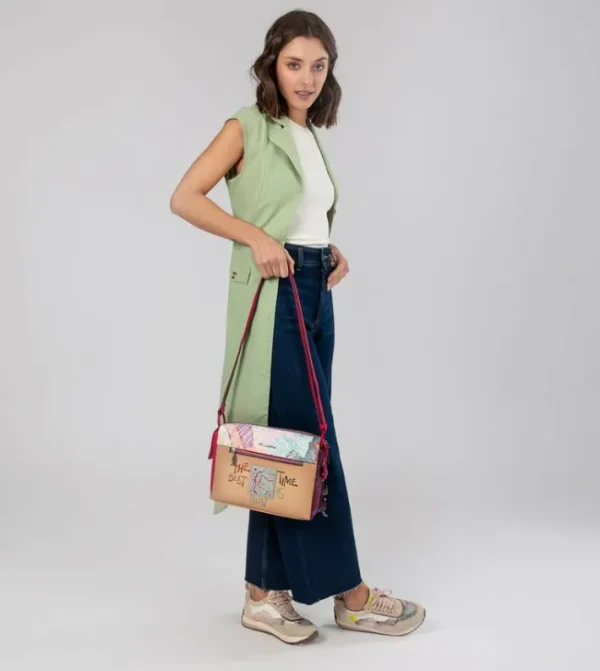 Anekke Bandolera Rectangular Fashion | Bolsos De Fiesta