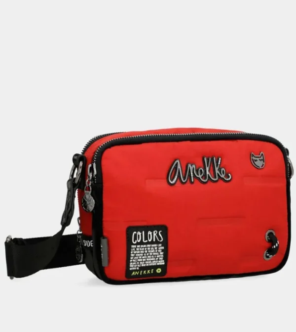 Anekke Bandolera Rectangular Roja Nature Colors | Bandoleras