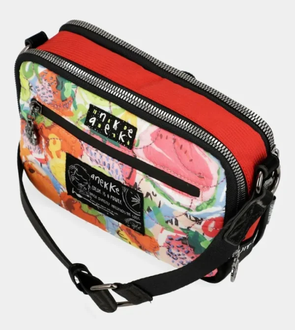 Anekke Bandolera Rectangular Roja Nature Colors | Bandoleras