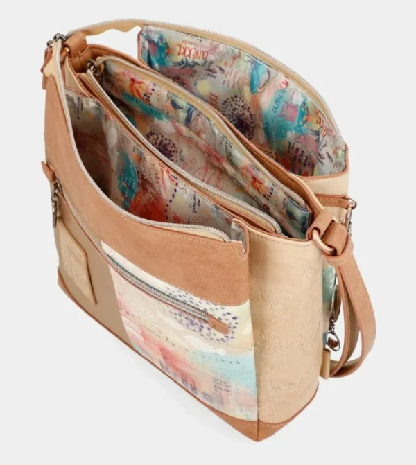 Anekke Bandolera Triple Compartimento Mediterranean | Bandoleras