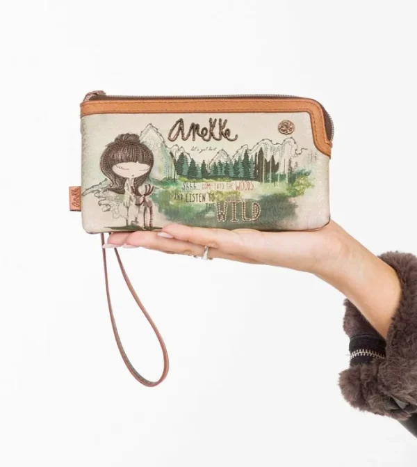 Anekke Billetero Con Asa De Mano The Forest | Carteras Y Monederos