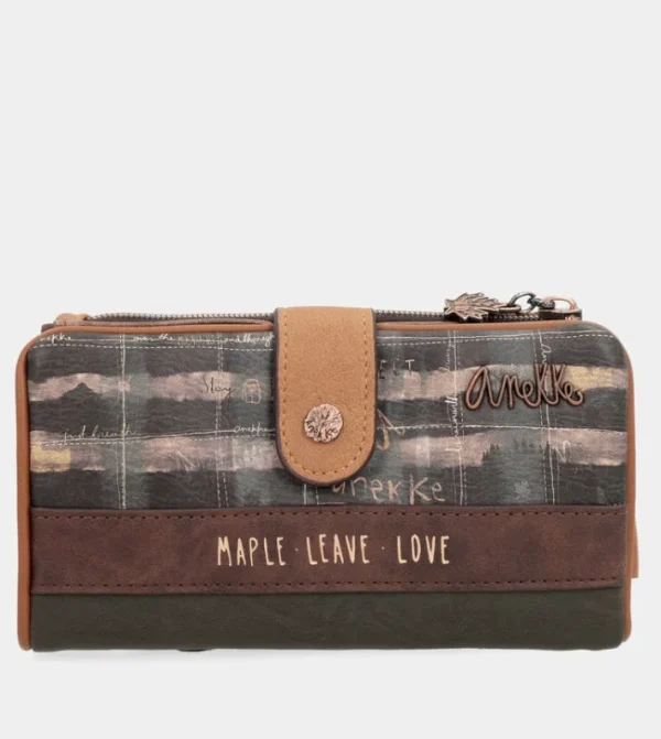 Anekke Billetero De Material Flexible Wild | Carteras Y Monederos