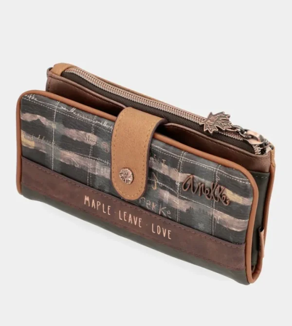 Anekke Billetero De Material Flexible Wild | Carteras Y Monederos