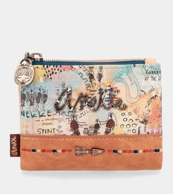 Anekke Billetero Flexible Pequeno Rfid Tribe | Carteras Y Monederos