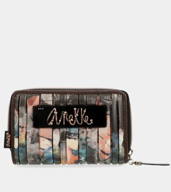 Anekke Billetero Mediano Rfid Shoen Palette | Carteras Y Monederos