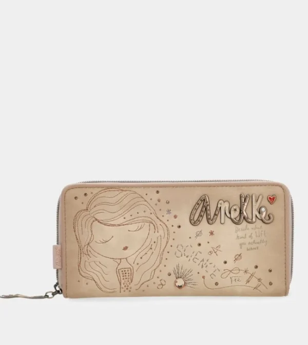 Anekke Billetero Rfid Extra Grande Nude Studio | Carteras Y Monederos