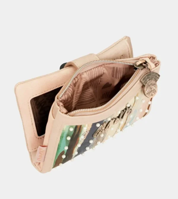 Anekke Billetero Rfid Flexible Nude Studio | Carteras Y Monederos