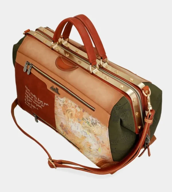 Anekke Bolsa De Viaje Peace & Love Camel | Bolsas De Viaje