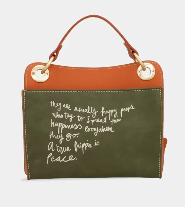 Anekke Bolsito Peace & Love Camel | Bandoleras
