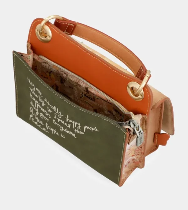 Anekke Bolsito Peace & Love Camel | Bandoleras