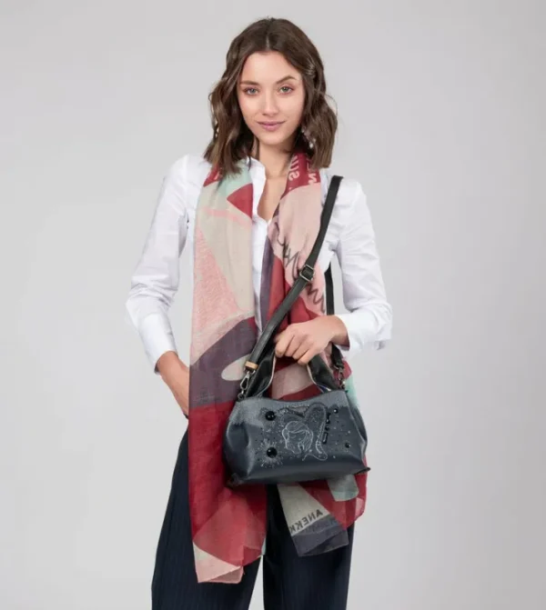 Anekke Bolso 2 Asas Azul Marino Studio | Bandoleras