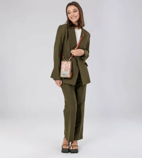 Anekke Bolso Billetero 3 En 1 Rfid Peace & Love Camel | Bandoleras