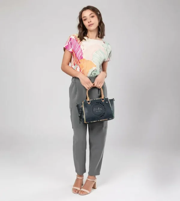 Anekke Bolso Bowling Azul Marino Studio | Bandoleras
