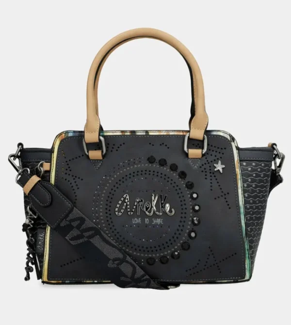 Anekke Bolso Bowling Azul Marino Studio | Bandoleras