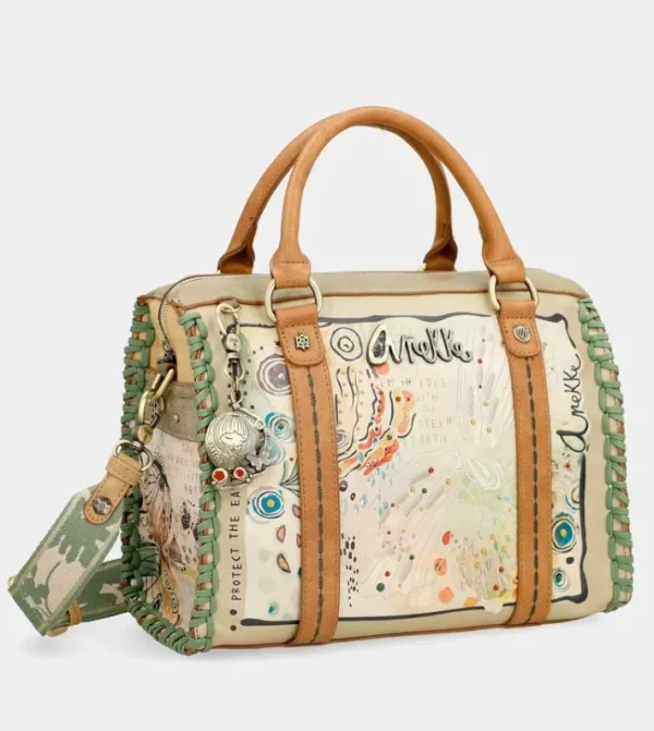 Anekke Bolso Bowling Con Bandolera Butterfly | Bolsos De Mano