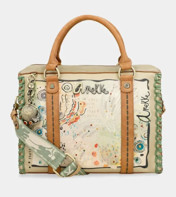 Anekke Bolso Bowling Con Bandolera Butterfly | Bolsos De Mano