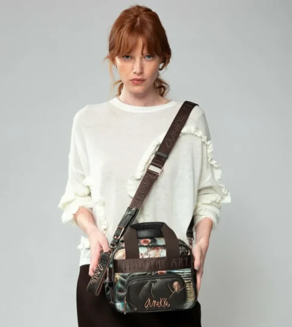 Anekke Bolso De 2 Asas Con Bandolera Shoen Padded | Bolsos De Mano