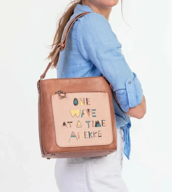 Anekke Bolso De Hombro Con Bolsillo Trasero Sunrise | Tote & Shoppers