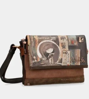 Anekke Bolso De Solapa 3 Compartimentos Shoen | Bolsos De Fiesta