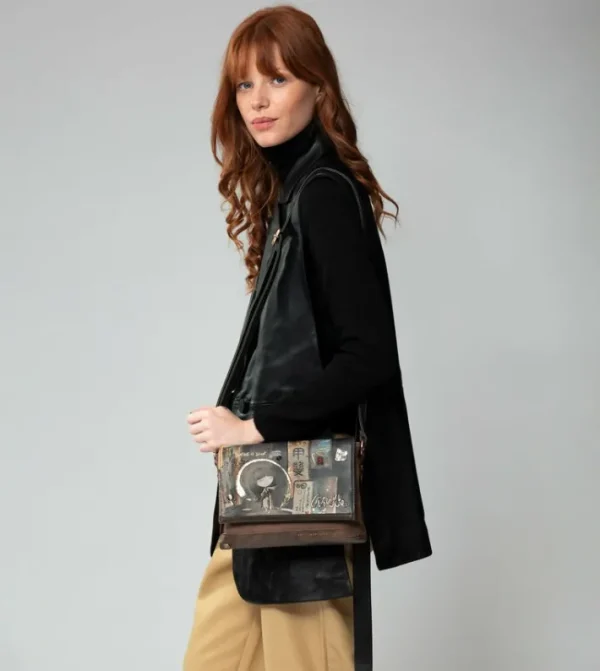 Anekke Bolso De Solapa 3 Compartimentos Shoen | Bolsos De Fiesta