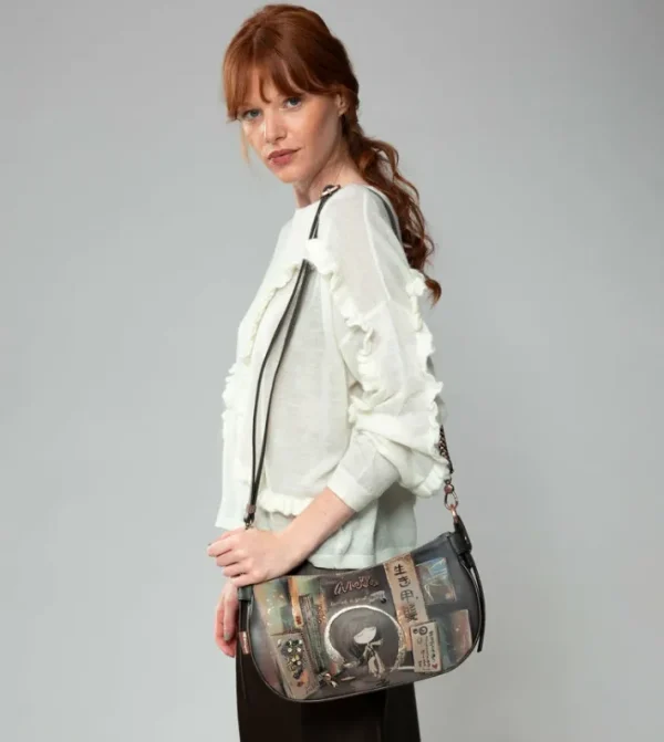 Anekke Bolso Ovalado Con Cadena Shoen | Bolsos De Fiesta