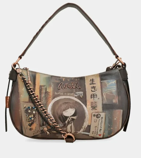 Anekke Bolso Ovalado Con Cadena Shoen | Bolsos De Fiesta