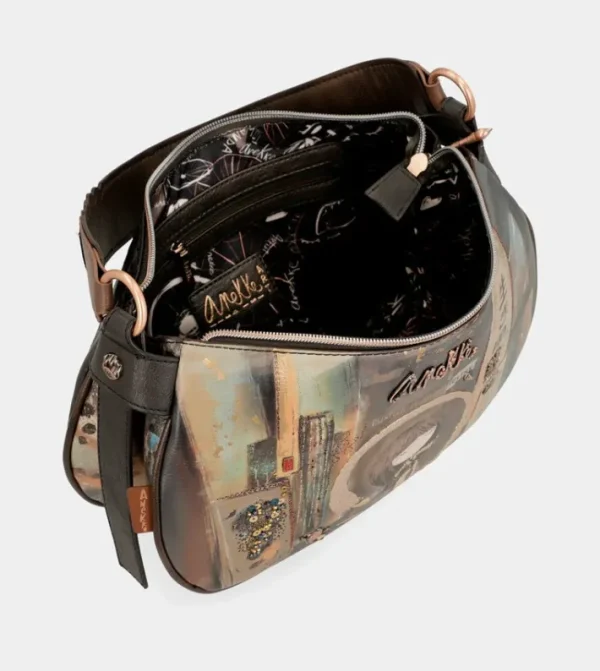 Anekke Bolso Ovalado Con Cadena Shoen | Bolsos De Fiesta