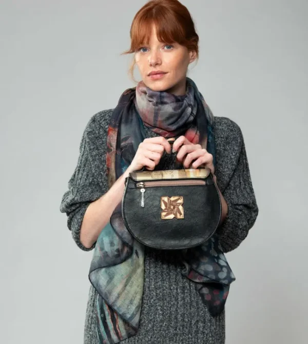Anekke Bolso Ovalado Con Solapa Shoen | Bolsos De Fiesta