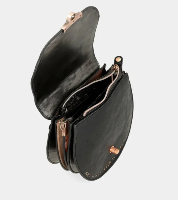 Anekke Bolso Ovalado Con Solapa Shoen | Bolsos De Fiesta