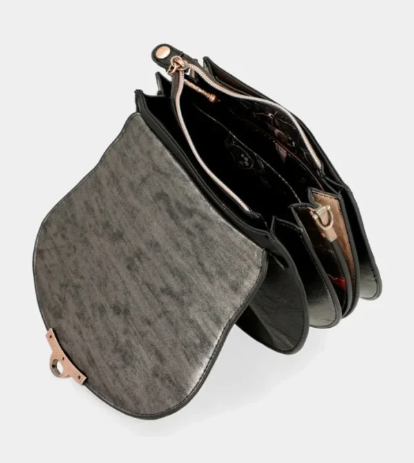 Anekke Bolso Ovalado Con Solapa Shoen | Bolsos De Fiesta