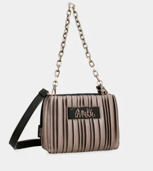Anekke Bolso Plisado 2 Caras Shoen Palette | Bolsos De Fiesta