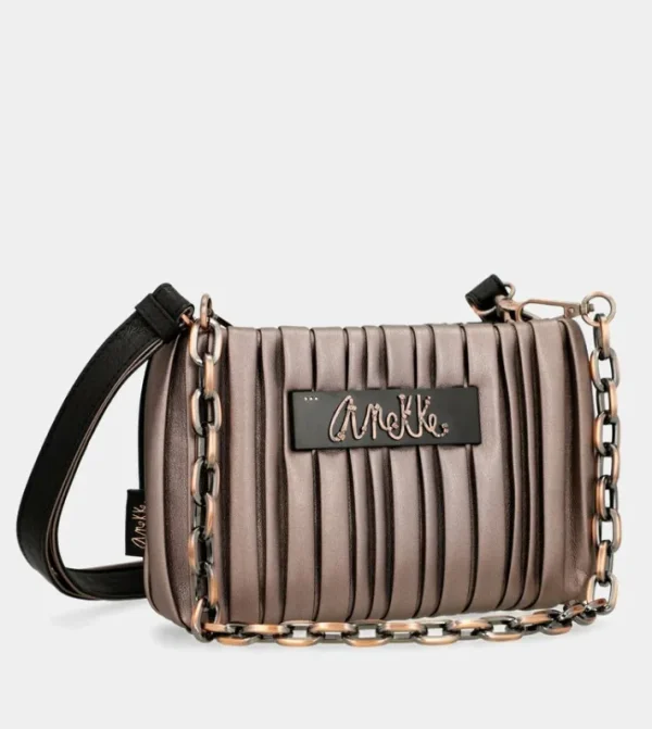 Anekke Bolso Plisado 2 Caras Shoen Palette | Bolsos De Fiesta