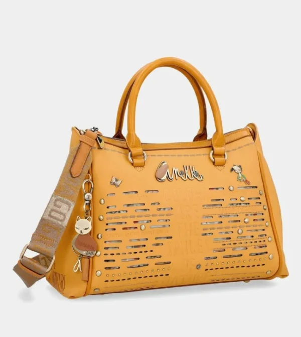 Anekke Bolso Tipo Doctor Ocre Nature Pachamama | Tote & Shoppers