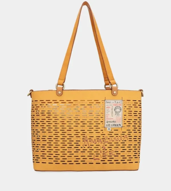 Anekke Bolso Tote Grande Ocre Nature Pachamama | Tote & Shoppers
