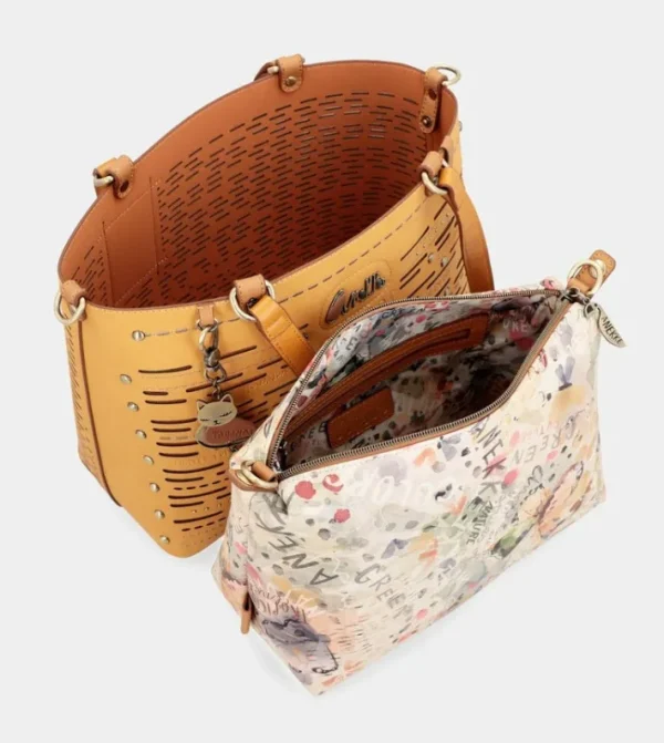 Anekke Bolso Tote Grande Ocre Nature Pachamama | Tote & Shoppers