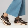 Anekke Deportivo Estampado Marron Palette | Zapatos
