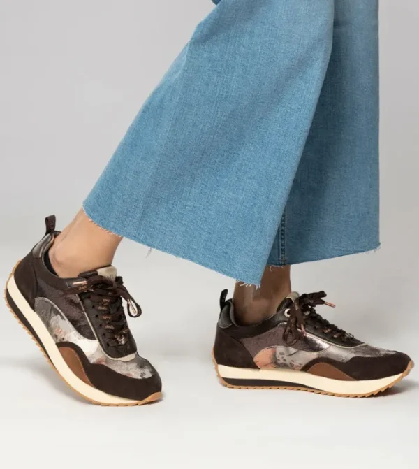 Anekke Deportivo Estampado Marron Palette | Zapatos